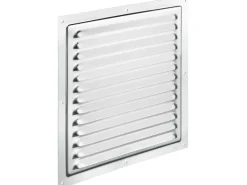Abdeckgitter Aluminium 250 mm x 250 mm Alu