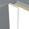 Abdeckleiste Edelweiß Pore 25 mm x 6 mm Länge 2600 mm