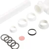 Ablaufverbindung für Doppelspüle 44,8 mm (G 1 1/2) x 47,8 mm (G 1 1/2) Weiß
