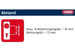 Abus Schutzbeschlag KKZS700 Neusilber