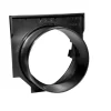 ACO Galaline Stirnwand mit Stutzen DN 100