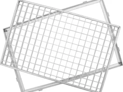 ACO Gitterrost mit Zarge Stahl verzinkt 100 cm x 25 cm MW 30/30