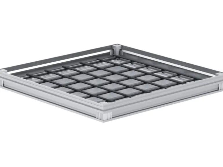 ACO Schachtabdeckung FI 2.0 Flex A15 Aluminium 750 mm x 750 mm