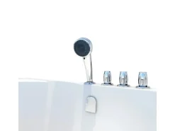 AcquaVapore Seniorendusche und Wanne mit Whirlpool S12D-TH-AIR-L-EC Dusche 170x8