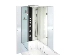 AcquaVapore Whirlpool Dusche Kombination K05-R02-WP-EC Duschtempel 90x180