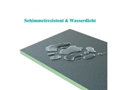 AICA 1250x600x10mm Bauplatte XPS 5er-Pack Fliesenplatte Hartschaum Verrottungsbeständiger Dämmplatte Ausgleichplatte