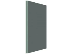 AICA 1250x600x10mm Bauplatte XPS 4er-Pack Fliesenplatte Hartschaum Verrottungsbeständiger Dämmplatte Ausgleichplatte
