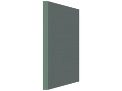 AICA 1250x600x12mm Bauplatte XPS 5er-Pack Fliesenplatte Hartschaum Verrottungsbeständiger Dämmplatte Ausgleichplatte