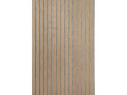 Akustikpaneel Eiche MDF Braun Filz Grau 60 cm x 120 cm 2 Stück FSC®