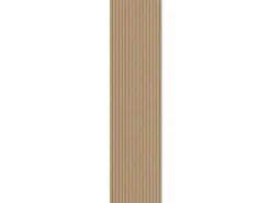 Akustikpaneel Eiche MDF Braun Filz Grau 60 cm x 300 cm FSC®