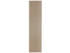 Akustikpaneel Eiche MDF Schwarz Filz Schwarz 60 cm x 300 cm FSC®