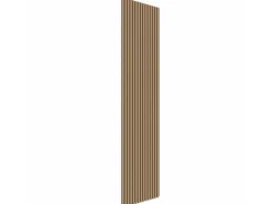 Akustikpaneel Eiche MDF Schwarz Filz Schwarz 60 cm x 270 cm FSC®