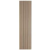 Akustikpaneel Eiche Sperrholz Filz Schwarz 60 cm x 300 cm FSC®