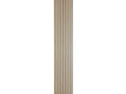 Akustikpaneel Esche MDF Schwarz Filz Schwarz 60 cm x 270 cm FSC®