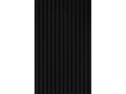 Akustikpaneel Foliert 56,1 cm x 240 cm Leder Schwarz