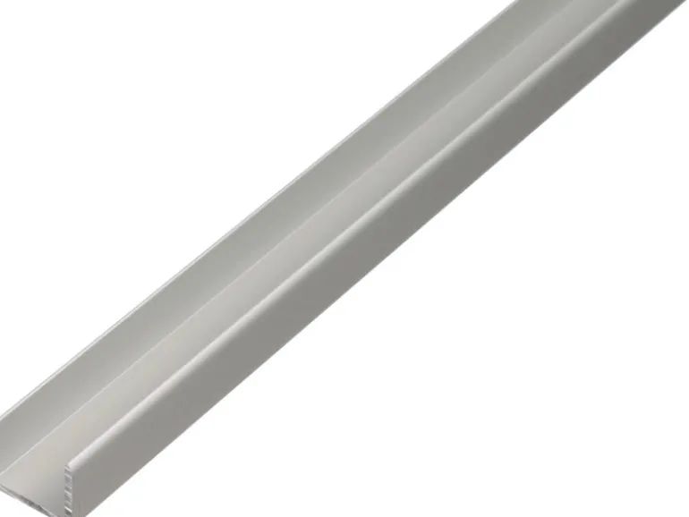 Alberts U-Profil Aluminium 24 mm x 24,6 mm x 2.000 mm Silber