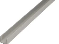 Alberts U-Profil Aluminium 18 mm x 20 mm x 2.000 mm