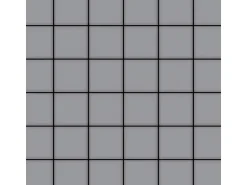 ALLOY Mosaik Fliese Massiv Metall Edelstahl Hochglanz Grau 1,6mm Cabin-s-s-m 1 Paket mit 10 Matten 1,01 m2 Grau