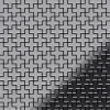 ALLOY Mosaik Fliese Massiv Metall Edelstahl Hochglanz Grau 1,6mm Swiss Cross-s-s-m 1 Paket mit 10 Matten 0,88 m2 Grau