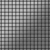 ALLOY Mosaik Fliese Massiv Metall Edelstahl Gebürstet Grau 1,6mm Stark Diamond-s-s-b 1 Paket mit 10 Matten 0,91 m2 Grau