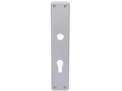 Alpertec Innenschild "Tanja-LS" Aluminium Silber Profilzylinder
