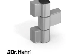 Aluminium Sicherheitshaustür Moderno RC3 M310 Premium 110 x 210 cm Anschlag R