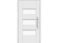 Aluminium-Haustür Moderno M500/B 110 cm x 210 cm Weiß Anschlag Rechts