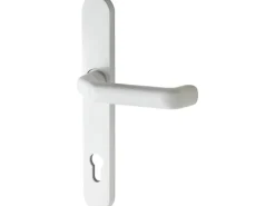Aluminium-Haustür Moderno M500/B 110 cm x 210 cm Weiß Anschlag Rechts