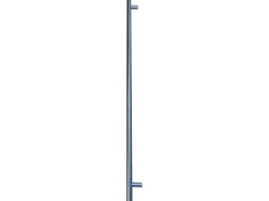 Aluminium-Haustür Moderno M340 Premium Silbergrau Metallic 110 cm x 210 cm DIN L