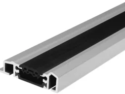 Aluminium-Haustür Moderno M320/B 110 x 210 cm Weiß Anschlag Rechts