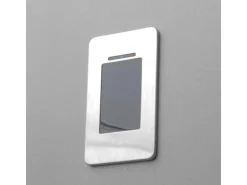 Aluminium-Haustür Moderno M310 Premium Anthrazit Metallic 110 cm x 210 cm DIN L