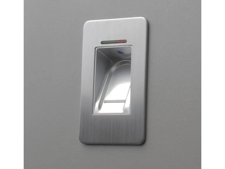 Aluminium-Haustür Moderno M310 Premium Anthrazit Metallic 110 cm x 210 cm DIN L