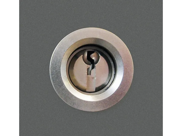 Aluminium-Haustür Moderno M360/P 110 x 210 cm Weiß Anschlag Links