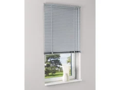 Aluminium Jalousie Burgos 70 cm x 160 cm Silber