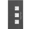 Aluminium Sicherheitshaustür Moderno RC3 M330 Premium 110 x 210 cm Anschlag R