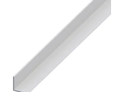Aluminium-Winkel 20 mm x 20 mm x 1,5 mm Silbereloxiert 2 m