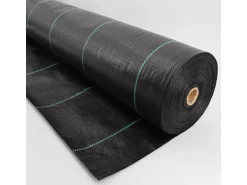 Aquagart 5m² Bodengewebe Unkrautfolie Mulchfolie 100g 1,65m Breit Schwarz