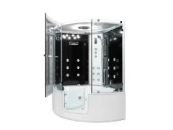 AquaVapore Dampfdusche Whirlpool Dusche Duschkabine K60-SW-TH-EC 140x140cm