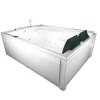 AquaVapore Whirlpool Pool Badewanne Wanne W12H-A 135x180cm mit Farblichtherapie