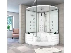 AquaVapore Dampfdusche Whirlpool Dusche Duschkabine K70-WS-TH-EC-SC 150x150cm