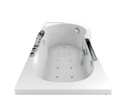 AquaVapore Seniorenwanne mit Tür Whirlpool S12-TH-AIR-L Badewanne 170x85cm