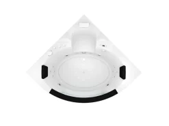 AquaVapore Whirlpool Pool Badewanne Wanne W05H-TH-SC 140x140cm