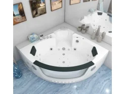 AquaVapore Whirlpool Pool Badewanne Wanne W05H-TH-SC 140x140cm