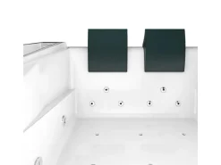 AquaVapore Whirlpool Pool Badewanne Wanne W12H-TH-B 180x135cm