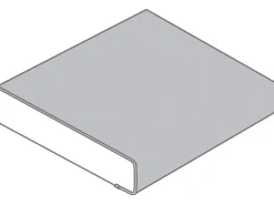Arbeitsplatte Berghütten Eiche 60 cm x 2,9 cm Meterware