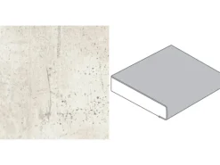 Arbeitsplatte Beton Weiß 90 cm x 3,9 cm Meterware