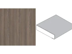 Arbeitsplatte Chalet Eiche Braun 90 cm x 3,9 cm Meterware