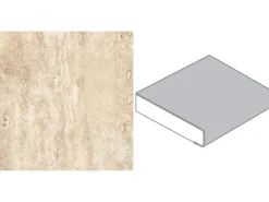 Arbeitsplatte Travertin Beige 60 cm x 3,9 cm Meterware