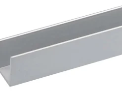 Arcansas U-Profil Aluminium 16 mm x 13 mm x 2.000 mm Silber