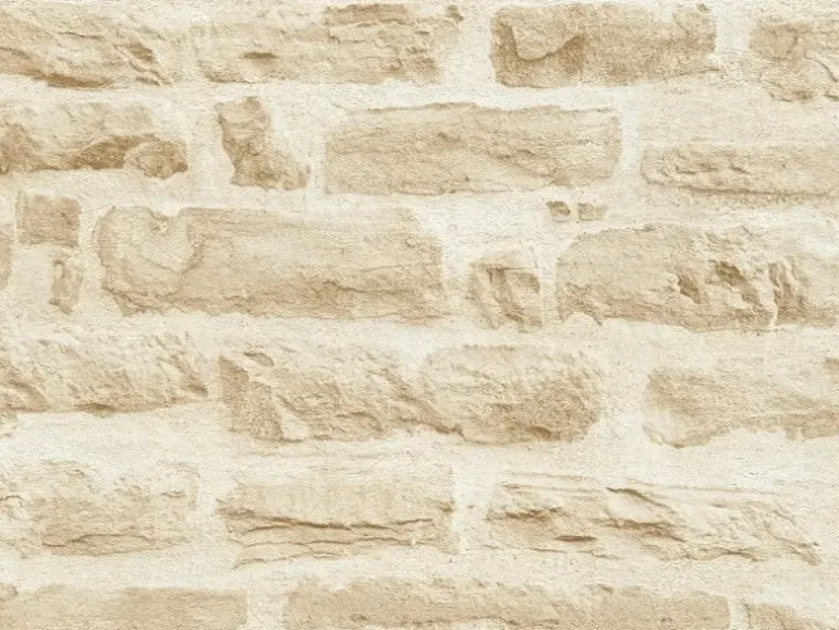 A.S. Création Vliestapete Best of Wood´n Stone Stein Beige FSC®